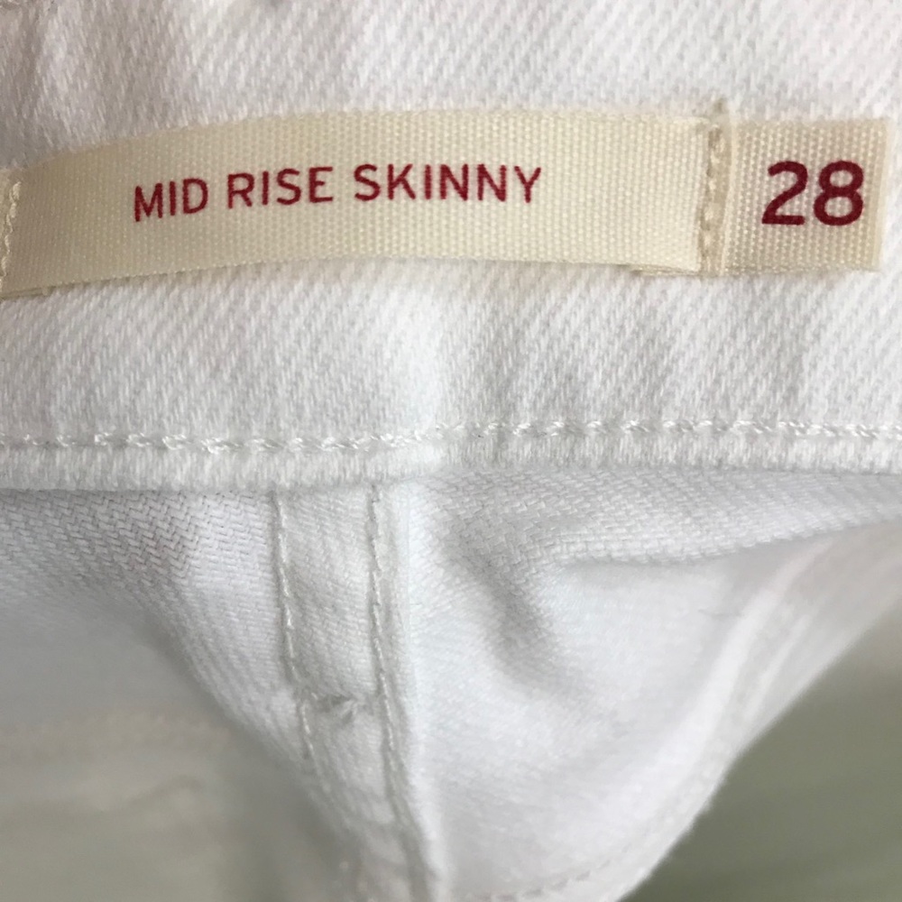 Levi’s Mid-Rise Skinny 97%Cotton Women’s Jeans 28 - Picture 13 of 15